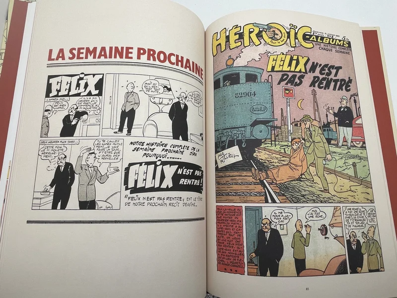 Félix - Intégrale T 5 - Tillieux - Éditions de l'Élan - BD franco-belge - Très bon état