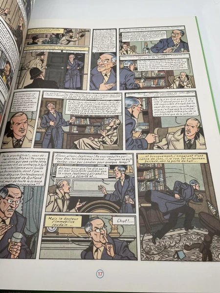 Les Aventures de Blake et Mortimer - T 6 - La Marque Jaune - Edgar P. Jacobs - Blue Circle - BD franco-belge - Très bon état