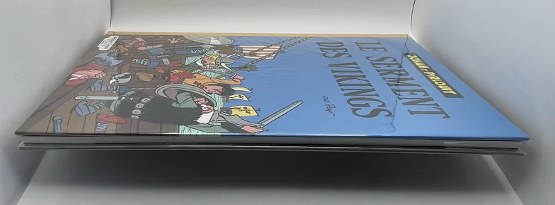 Johan et Pirlouit - TT - T 5 - Le serment des vikings - Peyo - Golden Creek Studio - BD franco-belge - Très bon état