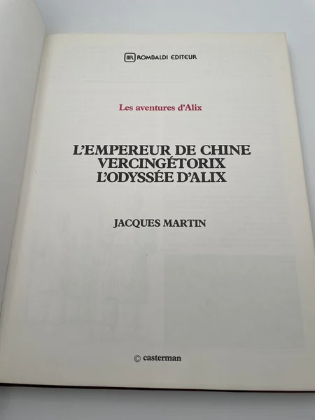 Alix - Jacques Martin - intégrale Rombaldi + médaille - BD franco-belge - Très bon état