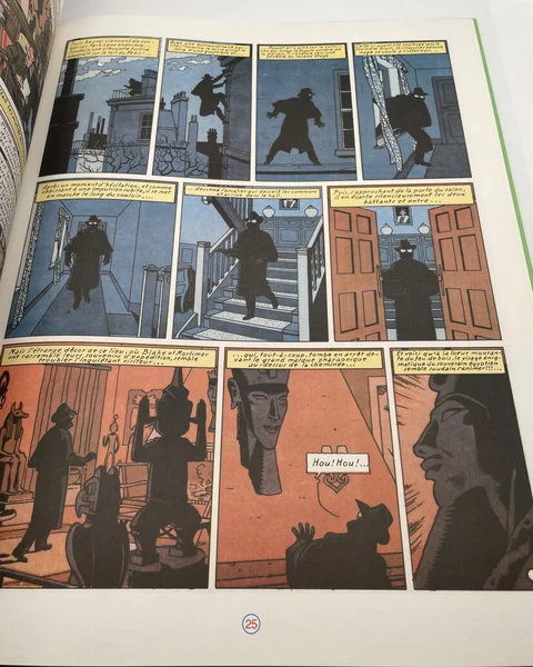 Les Aventures de Blake et Mortimer - T 6 - La Marque Jaune - Edgar P. Jacobs - Blue Circle - BD franco-belge - Très bon état