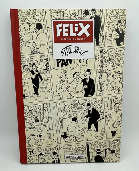 Félix - Intégrale T 5 - Tillieux - Éditions de l'Élan - BD franco-belge - Très bon état