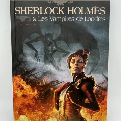 Sherlock Holmes & Les Vampires de Londres - EO - T 2 - Morts et Vifs - Sylvain Cordurié / Vladimir Krstić-Laci - Soleil - BD franco-belge - Très bon état