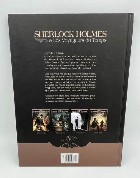 Sherlock Holmes & Les Voyageurs du temps - EO - T 1 - La Trame - Cordurié / Krstić-Laci - Soleil - BD franco-belge - Très bon état