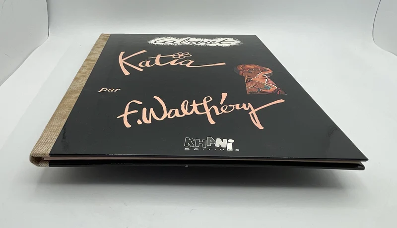 Cabaret Katia - Portfolio HC signé - François Walthéry - Khani - BD franco-belge - État correct