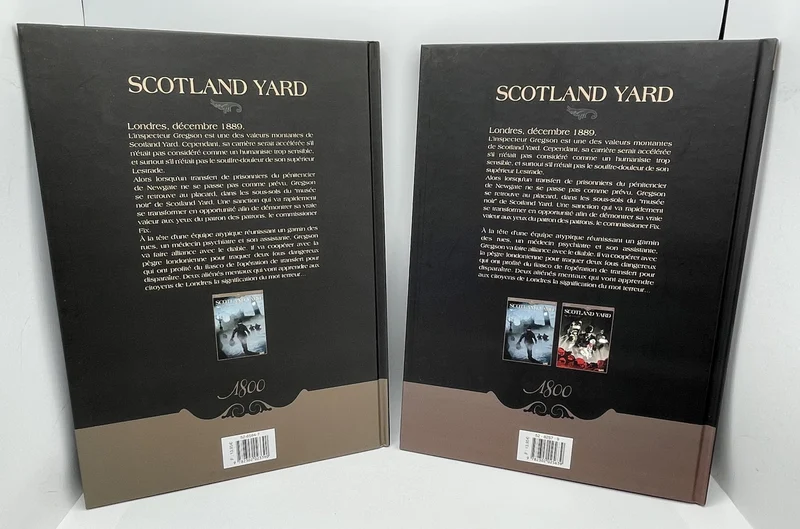 Scotland Yard - EO - T 1 et T 2 (Au cœur des ténèbres, Poupées de sang) - Dobbs / Perger - Soleil - BD franco-belge - Très bon état