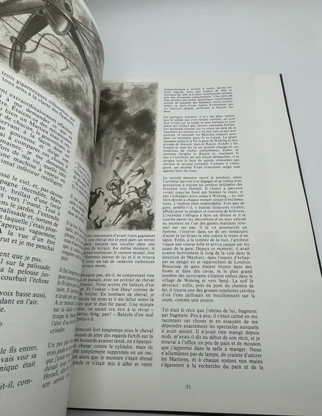 Archives Edgar P. Jacobs - TT - La Guerre des mondes - H.G. Wells / Edgar P. Jacobs - Éditions Blake et Mortimer - BD franco-belge - Très bon état