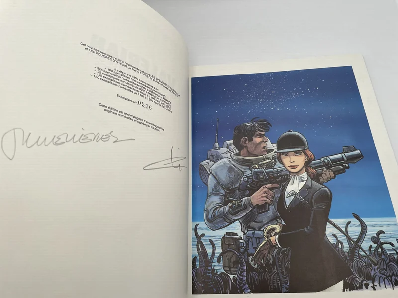 Valerian - T 11 et T 12 (Les Spectres d'Inverloch, Les Foudres d'Hypsis) - Pierre Christin / Jean-Claude Mézières - Dargaud - BD franco-belge - Très bon état