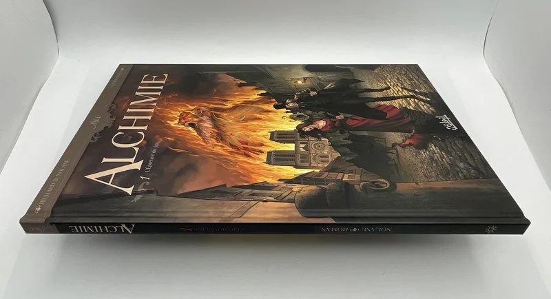 Alchimie - EO - T 1 - L'Épreuve du feu - Richard D. Nolane / Olivier Roman - Soleil - BD franco-belge - Très bon état