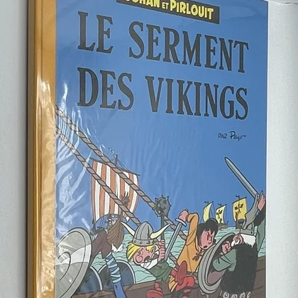 Johan et Pirlouit - TT - T 5 - Le serment des vikings - Peyo - Golden Creek Studio - BD franco-belge - Très bon état