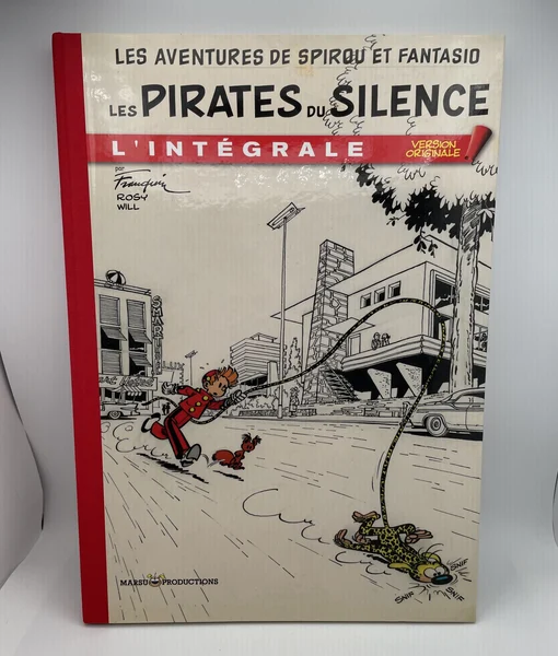 Spirou et Fantasio - Version Originale - T 7 - Les pirates du silence - André Franquin / Maurice Rosy / Will - Marsu Productions - BD franco-belge - Très bon état