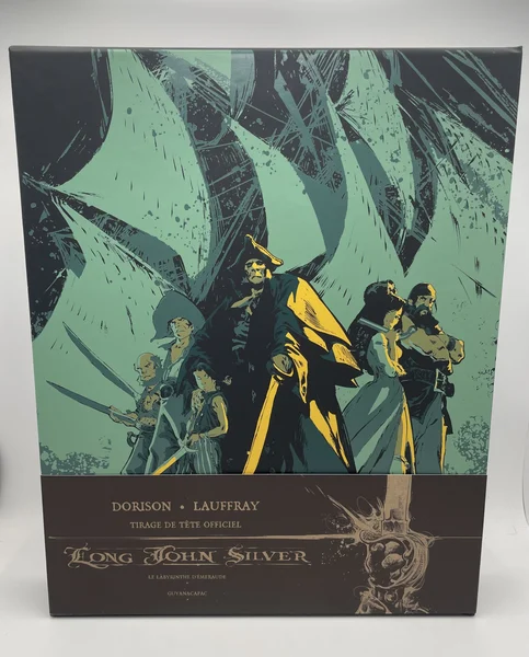 Long John Silver - Coffret Tirage de Tête (ex-libris) - Xavier Dorison / Mathieu Lauffray - Bruno Graff - BD franco-belge - Neuf