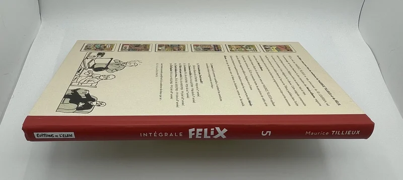Félix - Intégrale T 5 - Tillieux - Éditions de l'Élan - BD franco-belge - Très bon état