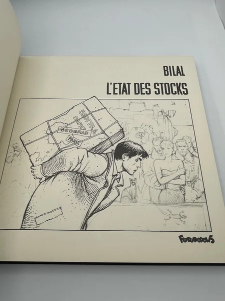 L'État des stocks - TT - T 1 - L'État des stocks - Bilal - Futuropolis - BD franco-belge - Très bon état