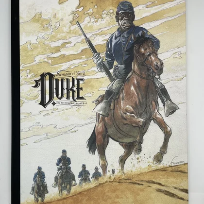 Duke - TT - T 5 - Un pistolero, tu seras - Hermann / Yves H. - Bruno Graff - BD franco-belge - Très bon état