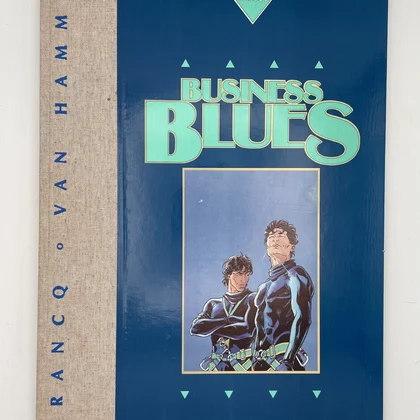 Largo Winch - TL - Int - Business Blues - Francq - Van Hamme - Khani éditions - 1995 - BD franco-belge - Bon état