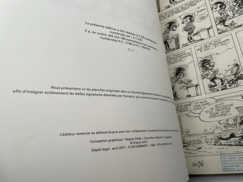 Gaston - Intégrale Version Originale - T 15 - 1978-1981 - Franquin - Marsu Productions - BD franco-belge - Très bon état