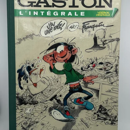 Gaston - L'intégrale Version Originale - T 16 - Gaston 1982-1996 - Franquin - Marsu Productions - BD franco-belge - Très bon état