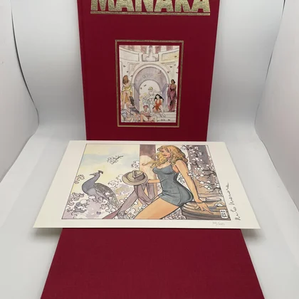 Manara – Venus & Salomé – Luxe editie – Gesigneerde ex-libris – Lompia - 1994 - BD franco-belge - Très bon état