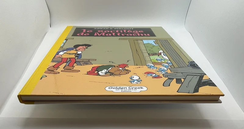 Johan et Pirlouit - TT - T 13 - Le sortilège de Maltrochu - Peyo - Golden Creek Studio - BD franco-belge - Très bon état