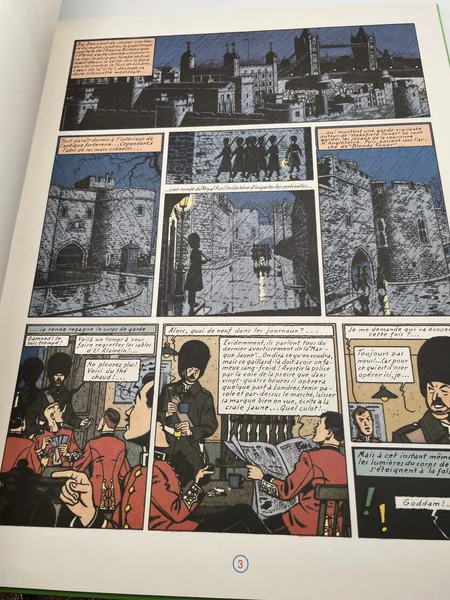 Les Aventures de Blake et Mortimer - T 6 - La Marque Jaune - Edgar P. Jacobs - Blue Circle - BD franco-belge - Très bon état