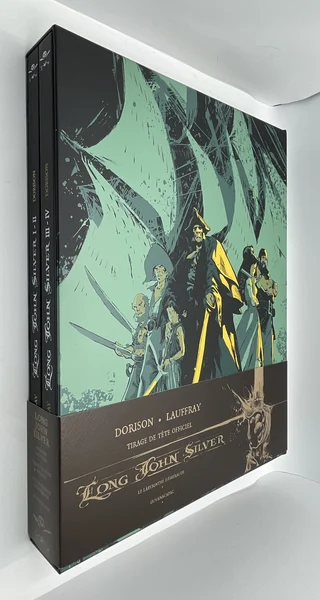 Long John Silver - TL - Intégrale (T 1 à T 4) - Xavier Dorison / Mathieu Lauffray - Bruno Graff - BD franco-belge - Très bon état