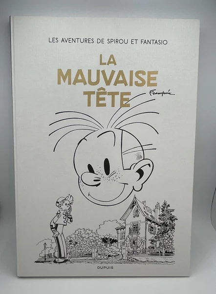 Spirou et Fantasio - Version Originale - La Mauvaise Tête - Franquin / Jidéhem - Dupuis - BD franco-belge - Très bon état