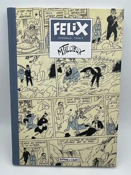 Félix - Intégrale - T 8- EO - Maurice Tillieux - Éditions de l'Élan - BD franco-belge - Très bon état