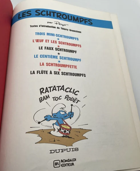 Les Schtroumpfs -  Les Schtroumpfs (T 1 à T 5) - Peyo - Rombaldi - BD franco-belge - Très bon état