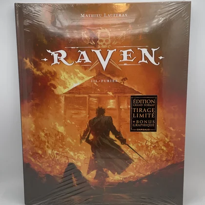 Raven - TL - T 3 - Furies - Mathieu Lauffray - Dargaud - BD franco-belge - Neuf