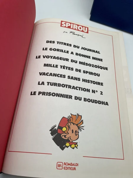 Spirou et Fantasio - Intégrale Tout Franquin (T 1 à T 8) - André Franquin - Rombaldi - BD franco-belge - Très bon état