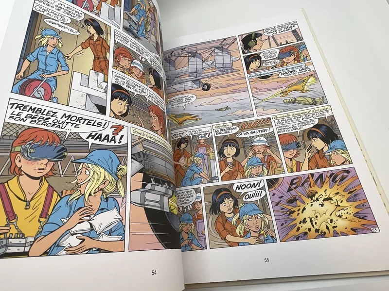 Yoko Tsuno - Anges et Faucons, Esquisse d'une œuvre - Roger Leloup - Dupuis - BD franco-belge - Très bon état
