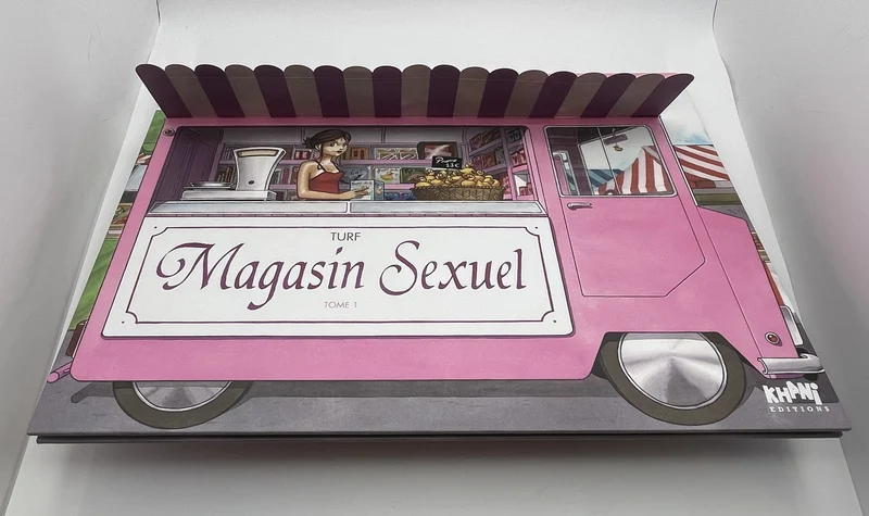 Magasin sexuel - TL - T1 - Turf - Khani - BD franco-belge - Très bon état