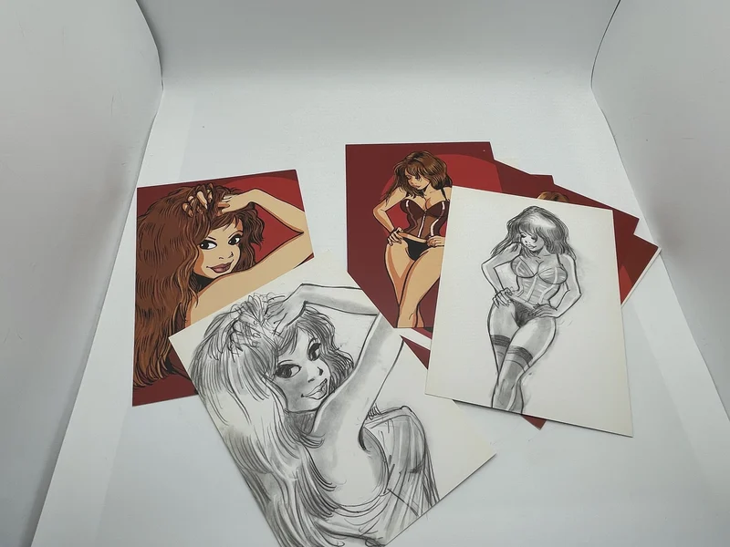 Eléna - Portfolio - François Walthéry - Horizon BD - BD franco-belge - Très bon état