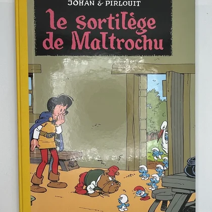 Johan et Pirlouit - TT - T 13 - Le sortilège de Maltrochu - Peyo - Golden Creek Studio - BD franco-belge - Très bon état