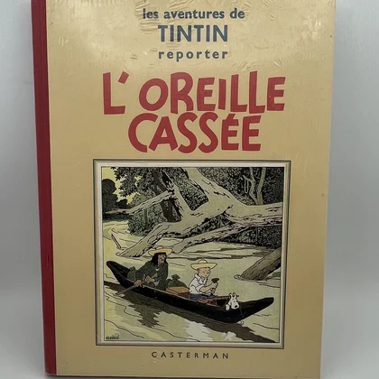 Tintin (Fac-similé N&B) - T 6 - L'oreille cassée - Hergé - Casterman - BD franco-belge - Neuf