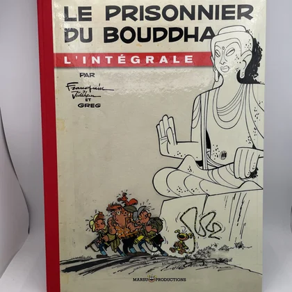 Spirou et Fantasio - Le Prisonnier du Bouddha (Version Originale) - Franquin / Jidéhem / Greg - Marsu Productions - BD franco-belge - Très bon état