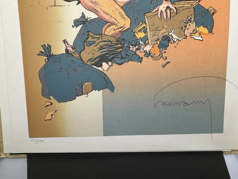 Portfolio Erotique - Hermann - Espace-Galerie - BD franco-belge - Très bon état