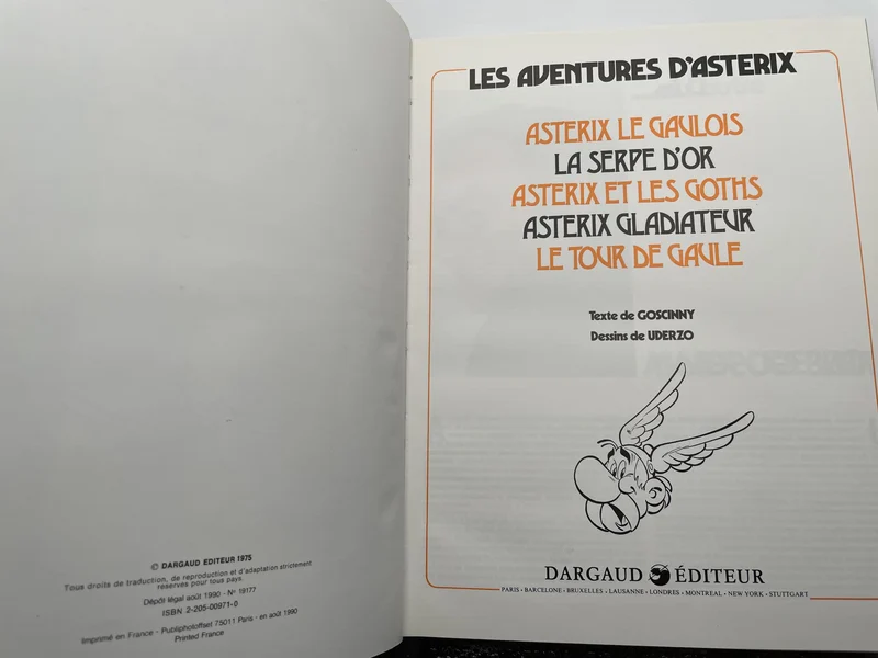 Astérix - Intégrale Rombaldi (T 1 à T 8) - René Goscinny / Albert Uderzo - Dargaud - BD franco-belge - Très bon état