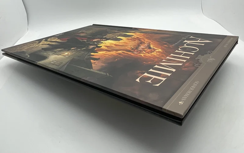 Alchimie - EO - T 1 - L'Épreuve du feu - Richard D. Nolane / Olivier Roman - Soleil - BD franco-belge - Très bon état