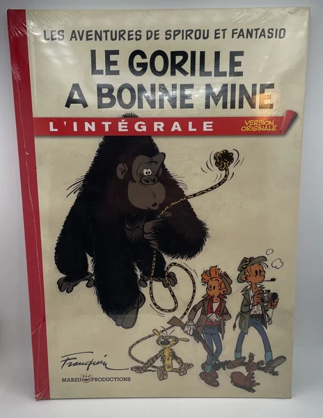 Spirou et Fantasio - T 3 - Le Gorille a bonne mine - André Franquin - Marsu Productions - BD franco-belge - Neuf