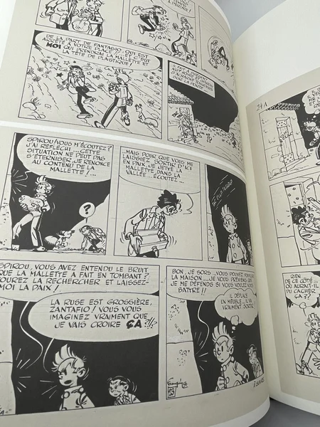 Spirou et Fantasio - Version Originale - La Mauvaise Tête - Franquin / Jidéhem - Dupuis - BD franco-belge - Très bon état