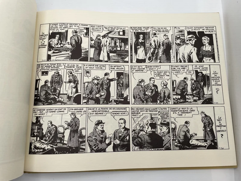 Agent secret X-9 - Intégrale Vol. 4 - 1937 - Charles Flanders - Futuropolis - BD franco-belge - Très bon état
