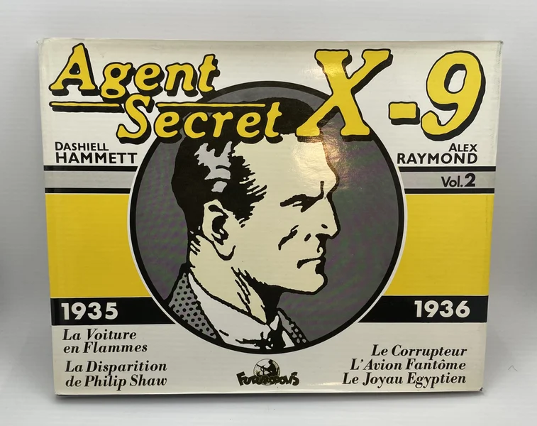 Agent Secret X-9 - Intégrale Vol. 2 (1935/1936) - Dashiell Hammett / Alex Raymond - Futuropolis - BD franco-belge - Bon état