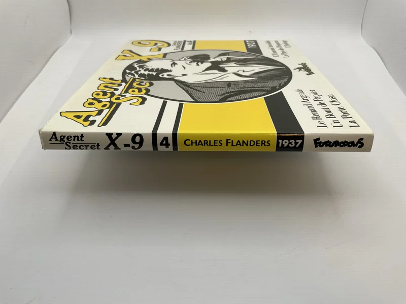 Agent secret X-9 - Intégrale Vol. 4 - 1937 - Charles Flanders - Futuropolis - BD franco-belge - Très bon état