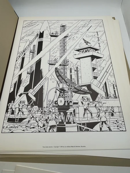 Blake et Mortimer - Portfolio - Edgar P. Jacobs - Blake et Mortimer - BD franco-belge - Très bon état