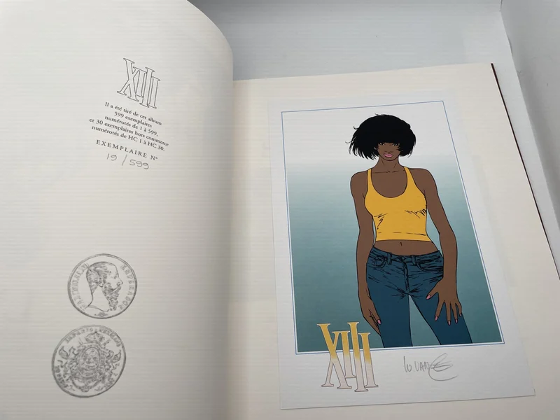 XIII - TT - T 17 - L'Or de Maximilien - Jean Van Hamme / William Vance - Dargaud - BD franco-belge - Très bon état