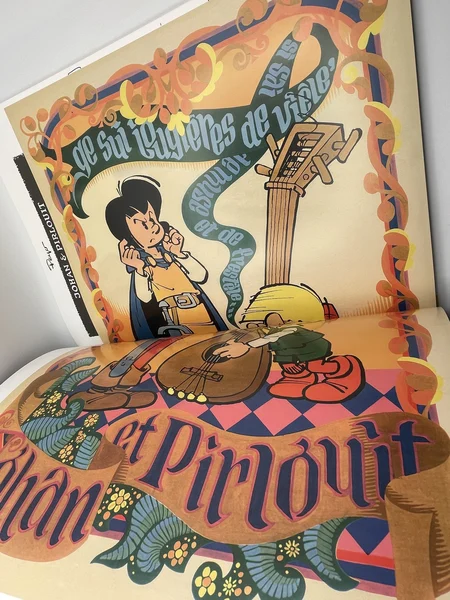 Johan et Pirlouit - TT - T 13 - Le sortilège de Maltrochu - Peyo - Golden Creek Studio - BD franco-belge - Très bon état