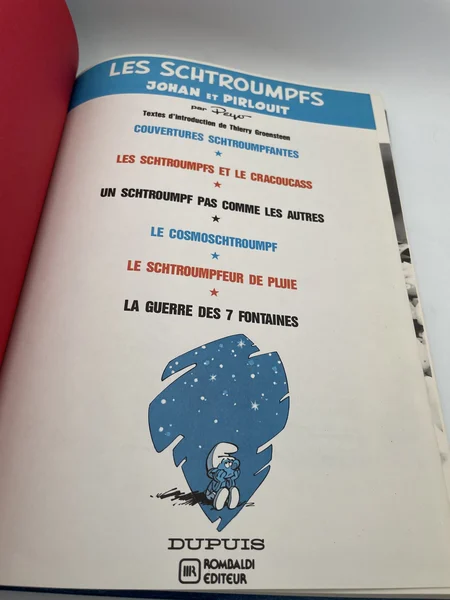 Les Schtroumpfs -  Les Schtroumpfs (T 1 à T 5) - Peyo - Rombaldi - BD franco-belge - Très bon état