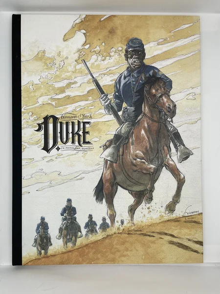 Duke - TT - T 5 - Un pistolero, tu seras - Hermann / Yves H. - Bruno Graff - BD franco-belge - Très bon état